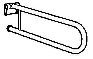 BARRA ABATIBLE INOXIDABLE BG0800CS