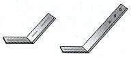 SOPORTE ANGULAR CORTO 230x25 COBRE