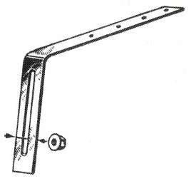 "PLETINA CORTA CANAL ZINC-TITANIO SOPORTE ""B"""