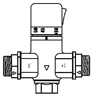 VALVULA TERMOSTATICA PRESTO 930 99300