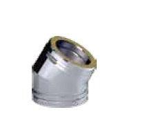 CODO INOX DOBLE CAMARA 30º AISI 316/304