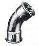 FIG.41 CURVA H 45º  GALVANIZADA