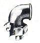 F.96 CODO C/UNION HEMBRA GALVANIZADO