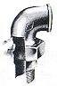 FIG.98 CODO C/UNION MACHO HEMBRA GALVANIZADO