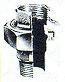 FIG.341 UNION MACHO/HEMBRA  GALVANIZADA