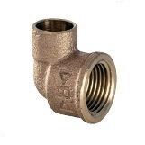 90 GCU CODO BRONCE HEMBRA