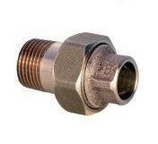 FIG.341 G TUERCA UNION BRONCE MACHO