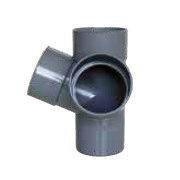 INJERTO PVC DOBLE ESCUADRA 67º