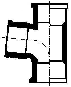 INJERTO PVC 87º BLANCO