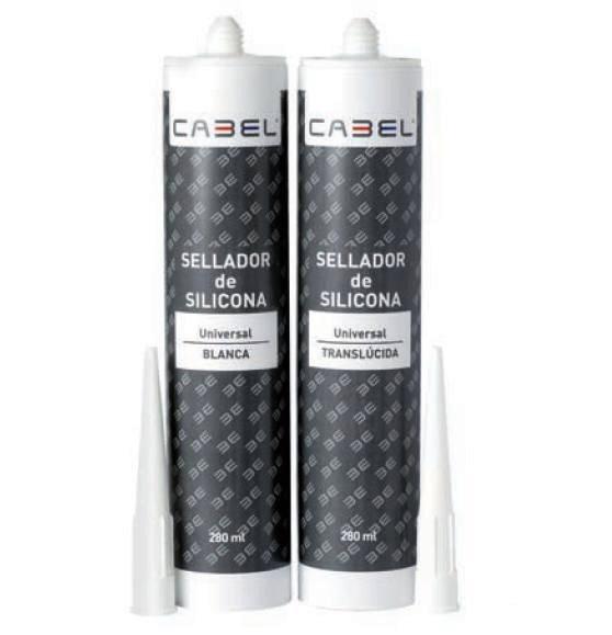 CARTUCHO SILICONA CABEL BLANCO