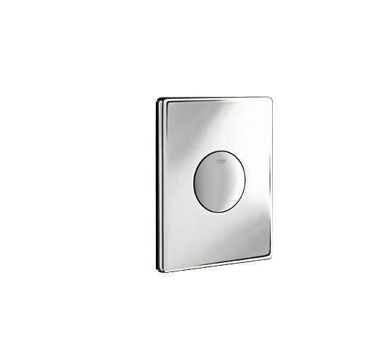 37547 ESCUDO FLUXOR GROHE SKATE CROMO