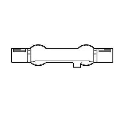 TERMOSTATO DUCHA T-1000 ROUND CROMO