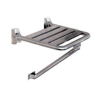 ASIENTO ABATIBLE CABEL INOX SATINADO