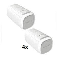 JUEGO 4 TERMOSTATO RADIADOR HONEYWELL HR914