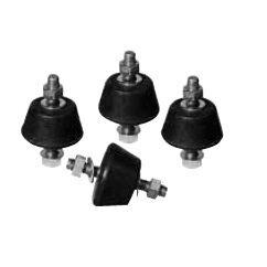KIT 4 AMORTIGUADORES PARA SOPORTES