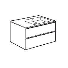 MUEBLE UNIK THE GAP STANDARD (MUEBLE+LAVABO)