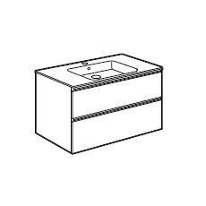 MUEBLE UNIK THE GAP COMPACTO (MUEBLE+LAVABO)