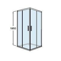 MAMPARA DUCHA NARAY ANGULAR 2L2 1200 ()