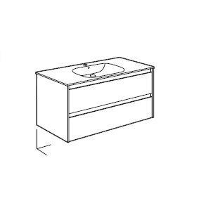 MUEBLE UNIK TENET (MUEBLE+LAVABO)