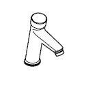 A5A4B24C00GRIFO LAVABO FLUENT ECO